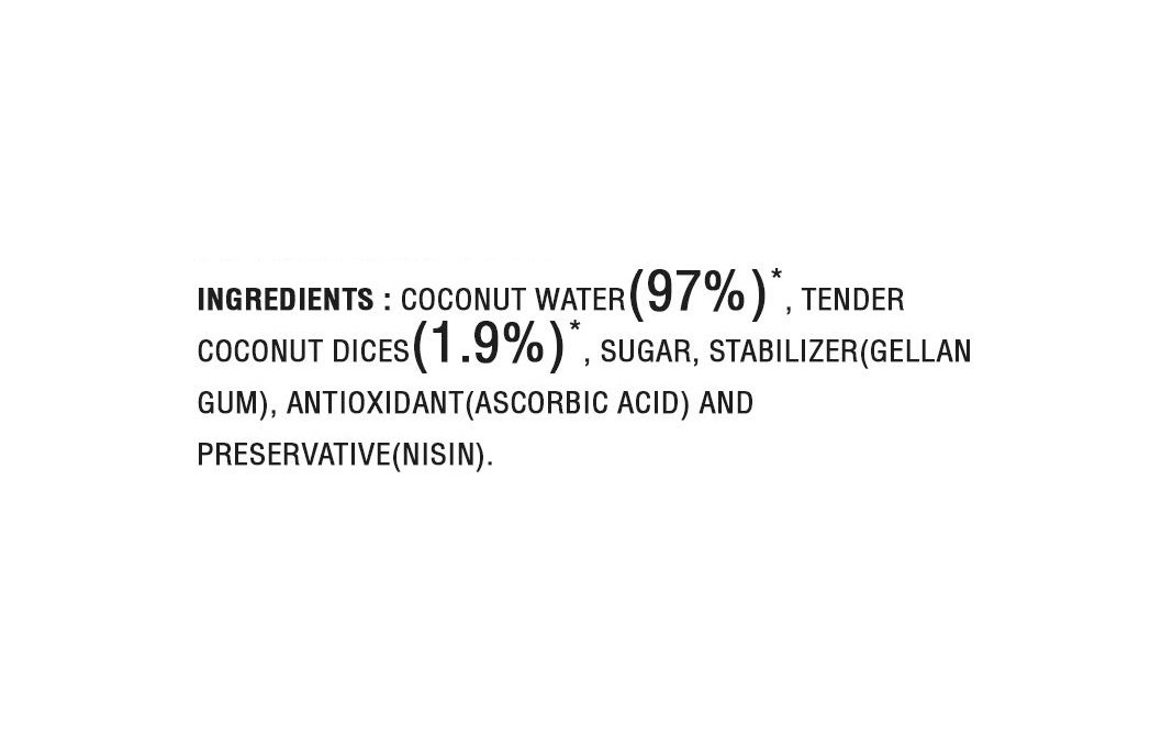 Paper Boat Coconut Water with Chunks    Plastic Bottle  200 millilitre